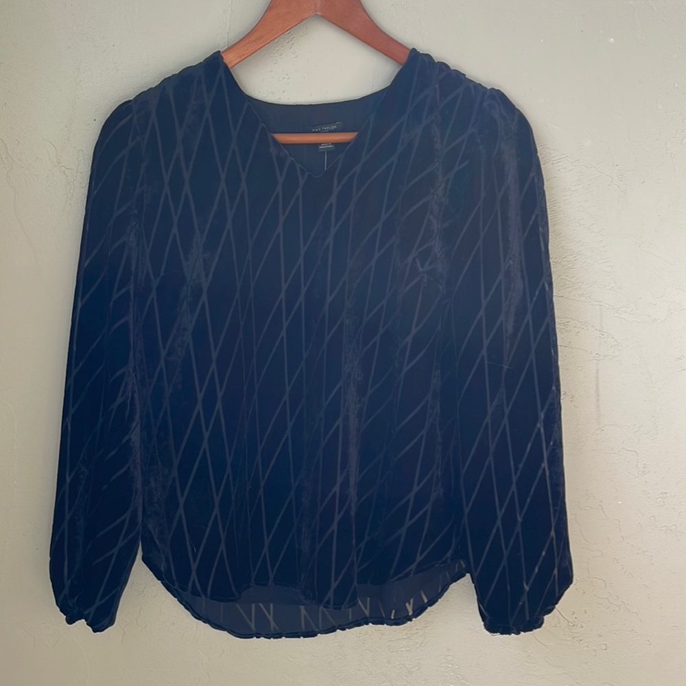 Ann Taylor women blouses black